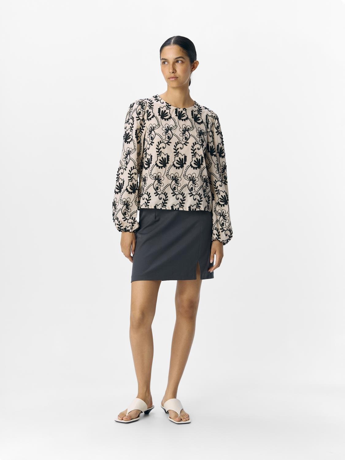 OBJMYA Top - Sandshell - VERO MODA & VILA Bergvik